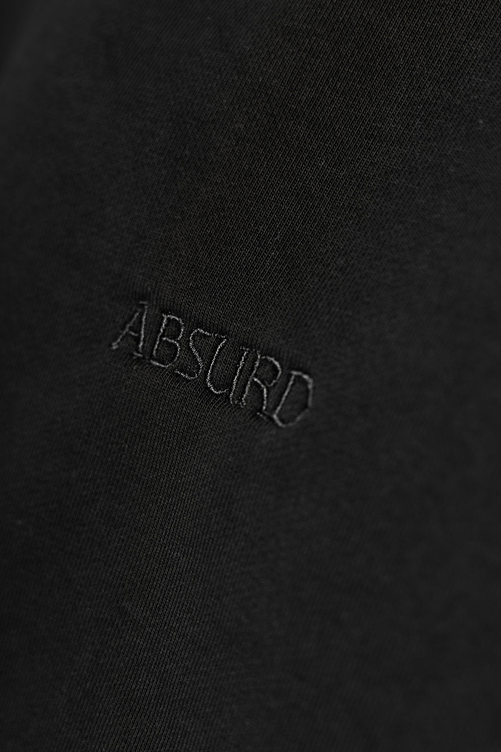 "ABSURD" cropped hoodie