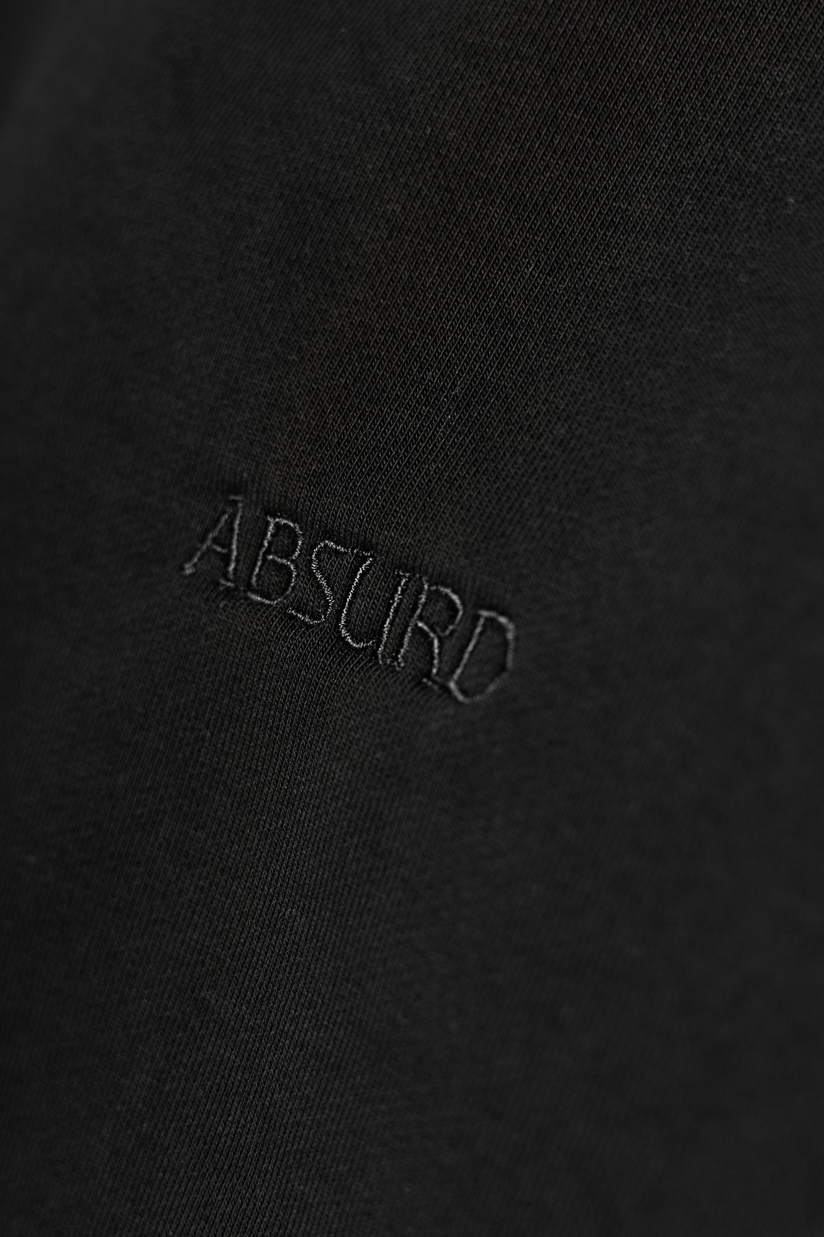 "ABSURD" cropped hoodie
